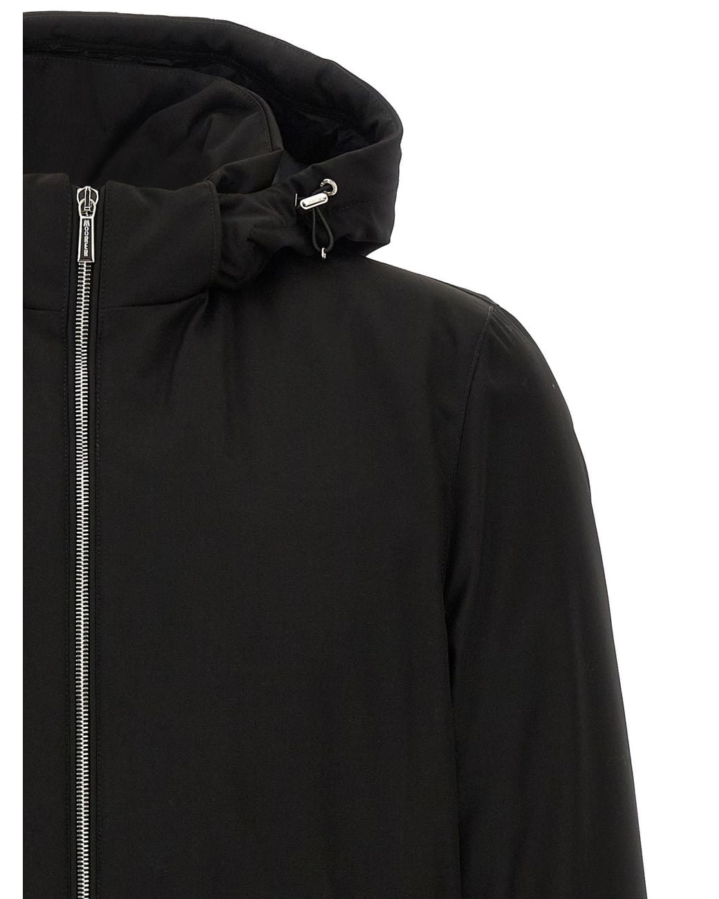 Moorer Black 'Albini' Down Jacket for men