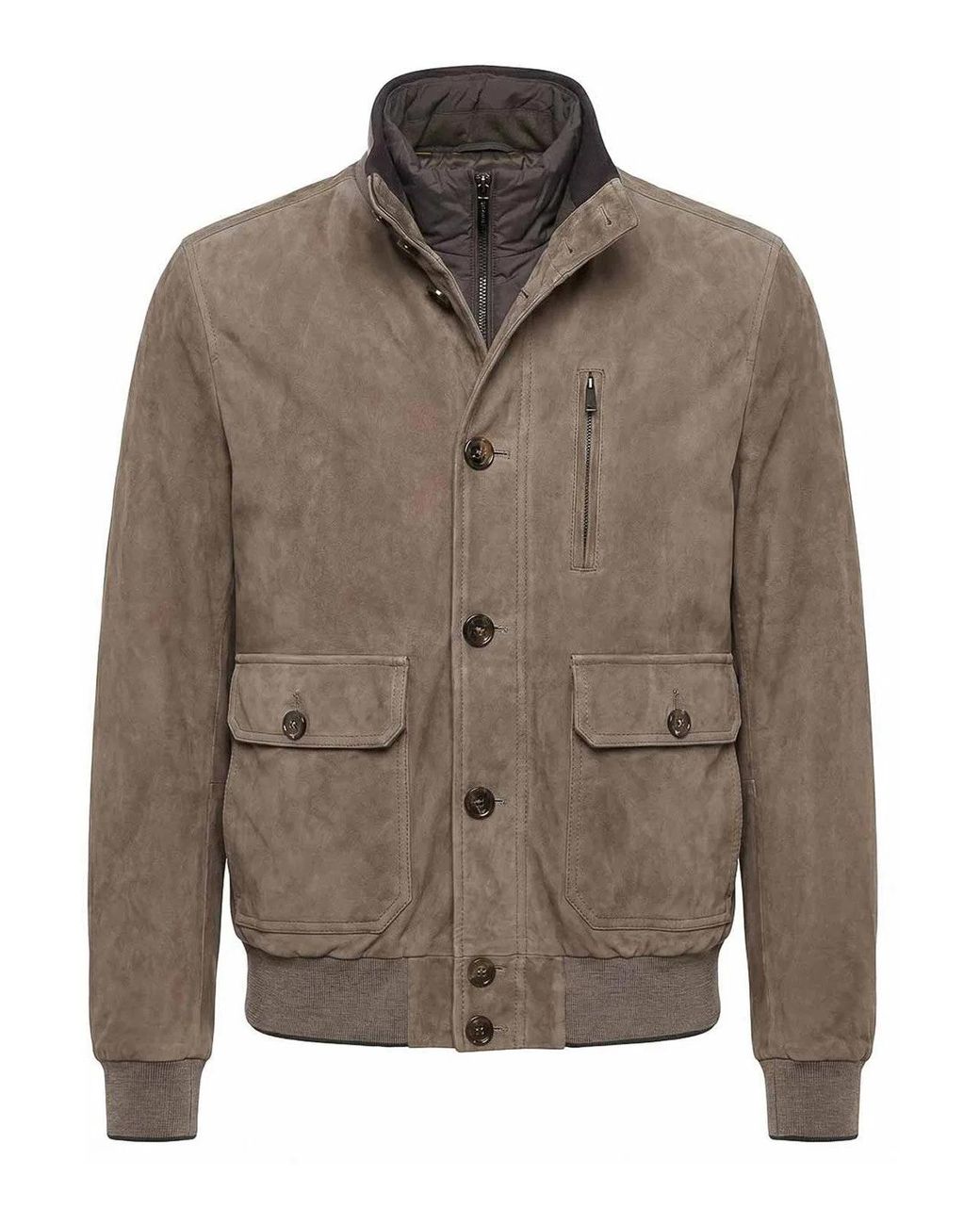 Moorer Brown 'Adelsio' Padded Jacket for men