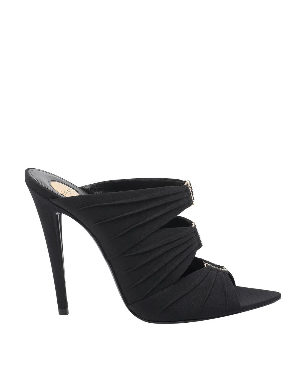 Saint Laurent Black Emilie Pumps Sandals
