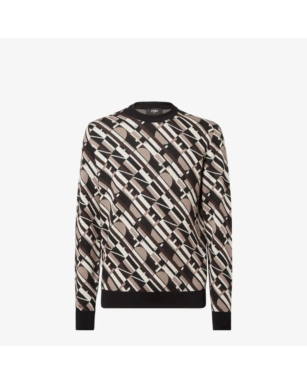 Fendi Black Pullover for men
