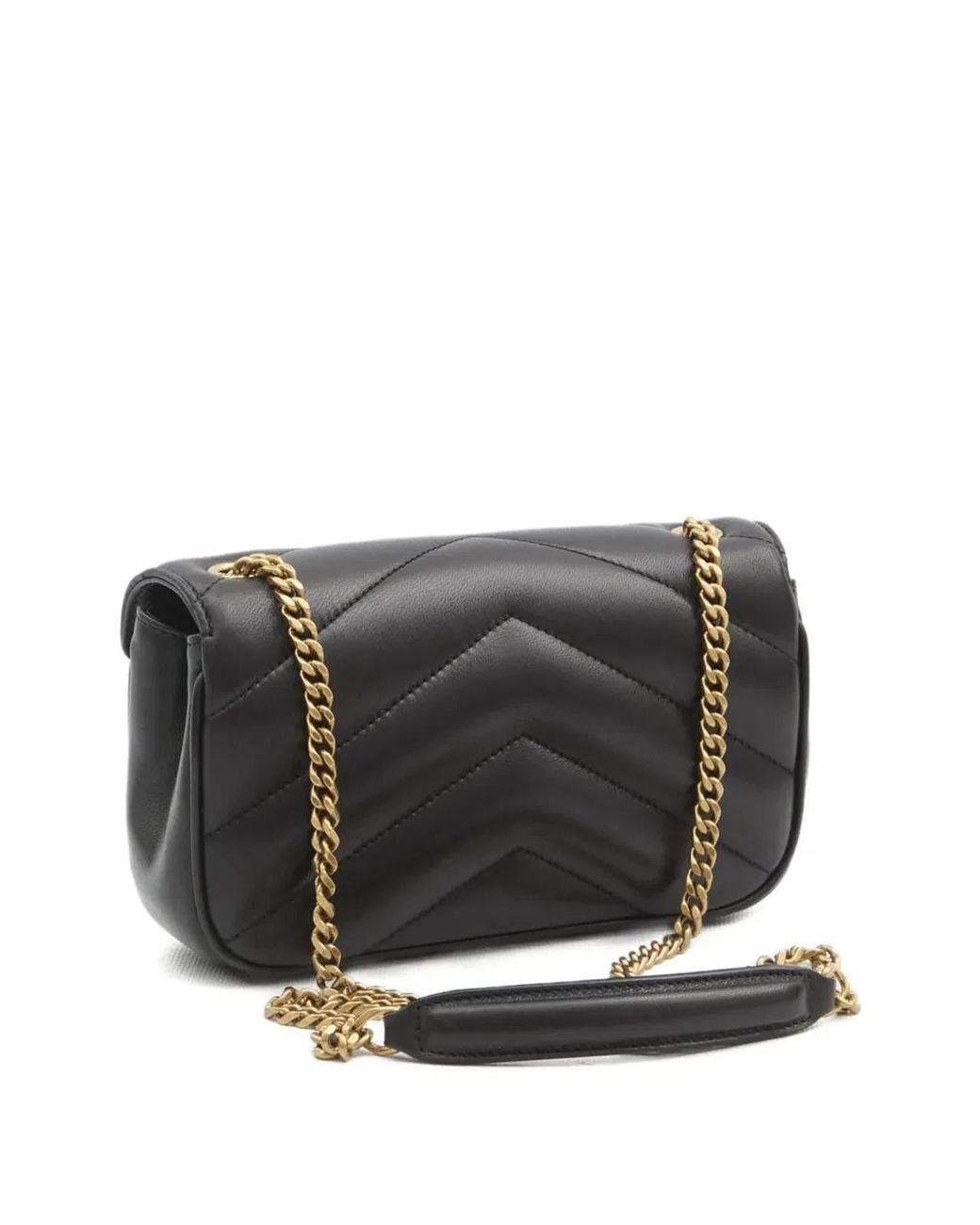Saint Laurent Black Mini Lou Lou