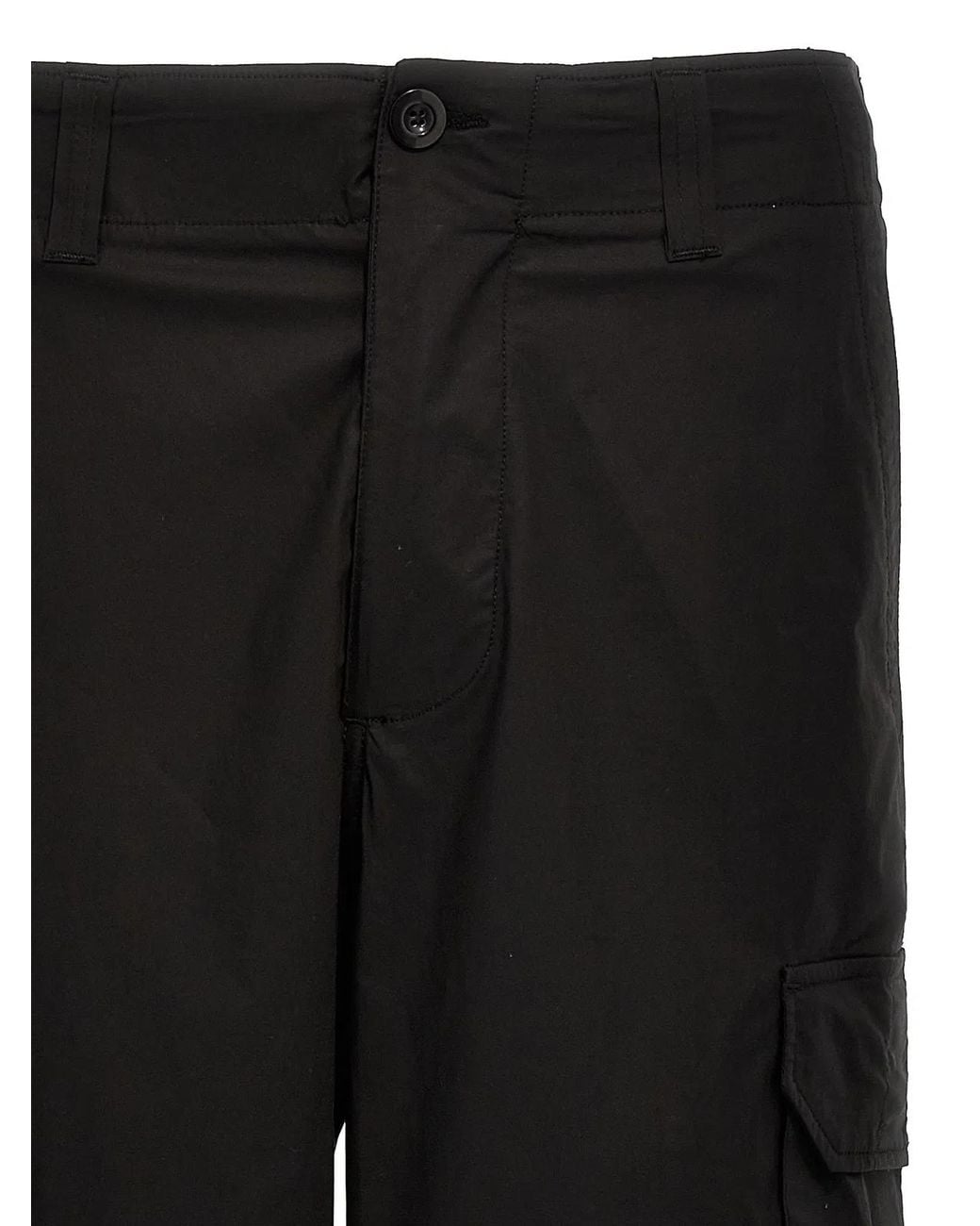 Department 5 Black 'Fleet' Cargo Trousers for men