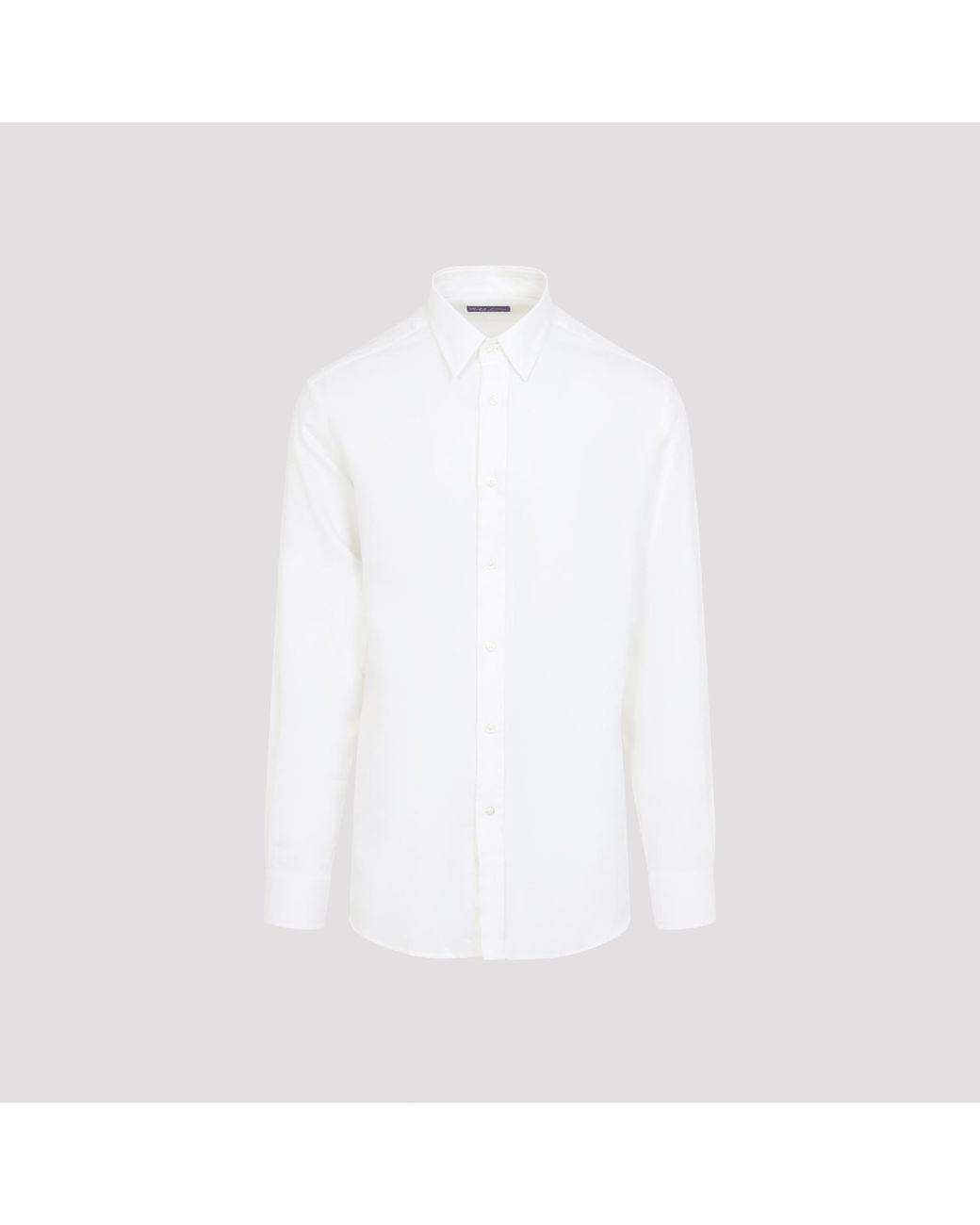 Ralph Lauren White Classic Cream Shirt for men