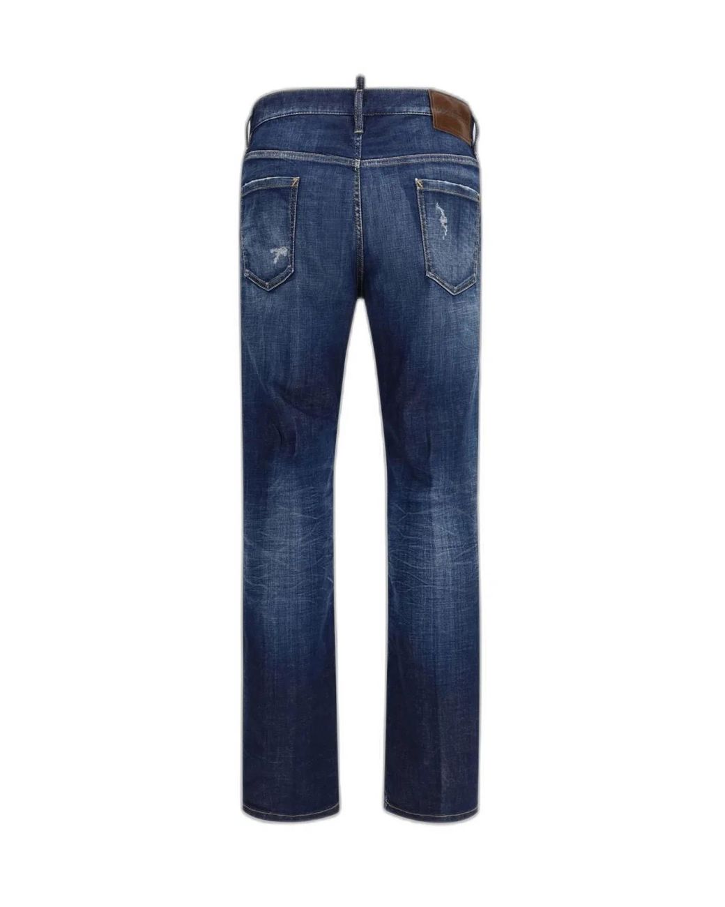 DSquared² Blue Cotton Jeans for men