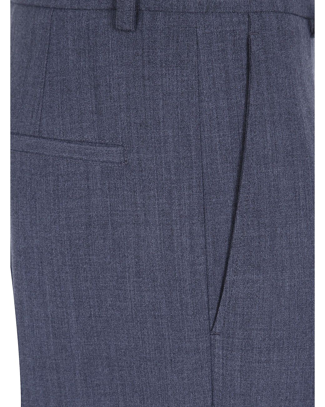 Mantu Blue Wide Leg Trousers