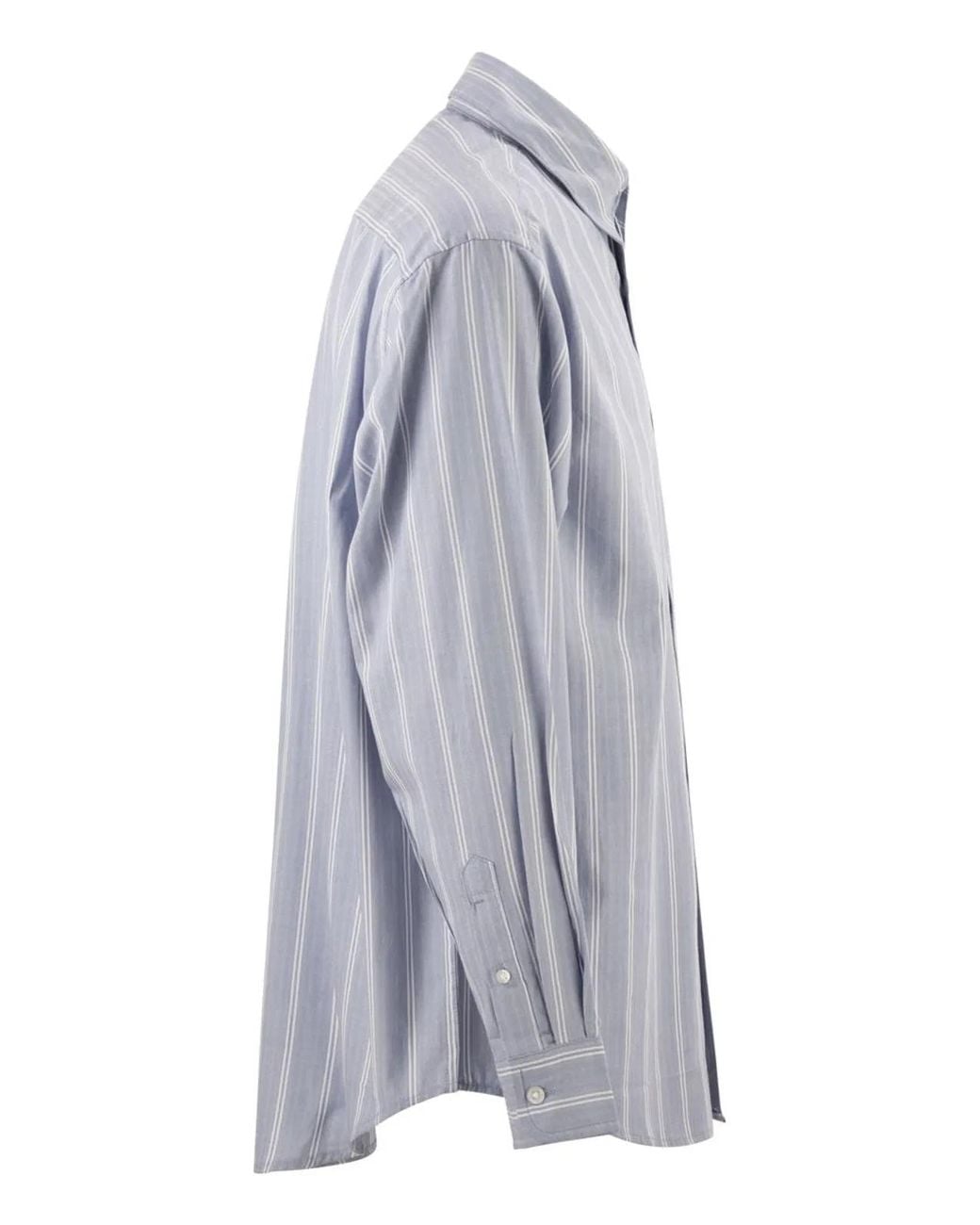 Carhartt Blue Striped Cotton Shirt