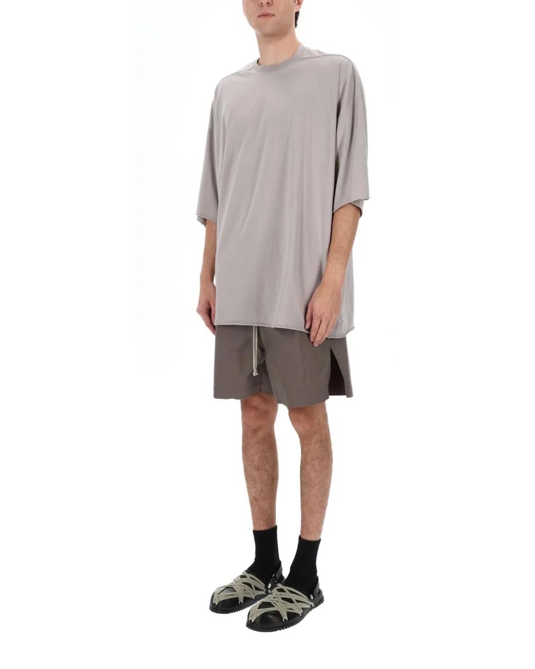 Rick Owens White "Tommy T" T-Shirt for men