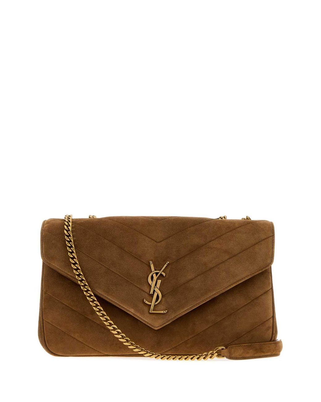 Saint Laurent Brown Loulou Medium