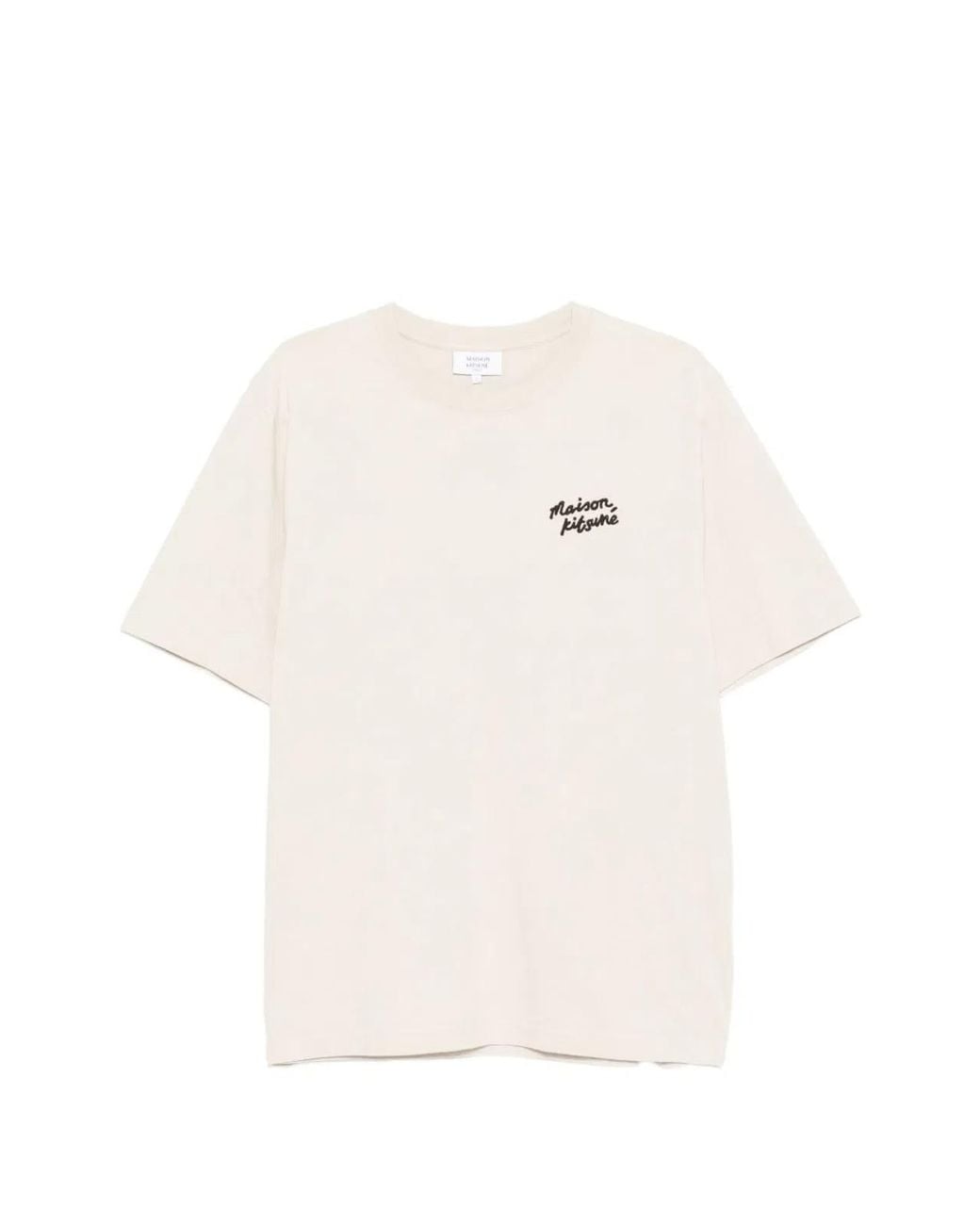 Maison Kitsuné White Maison Kitsuné Handwriting Comfort Tee S for men