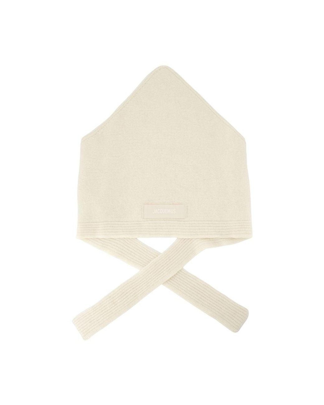 Jacquemus Natural Le Chale Gros Grain