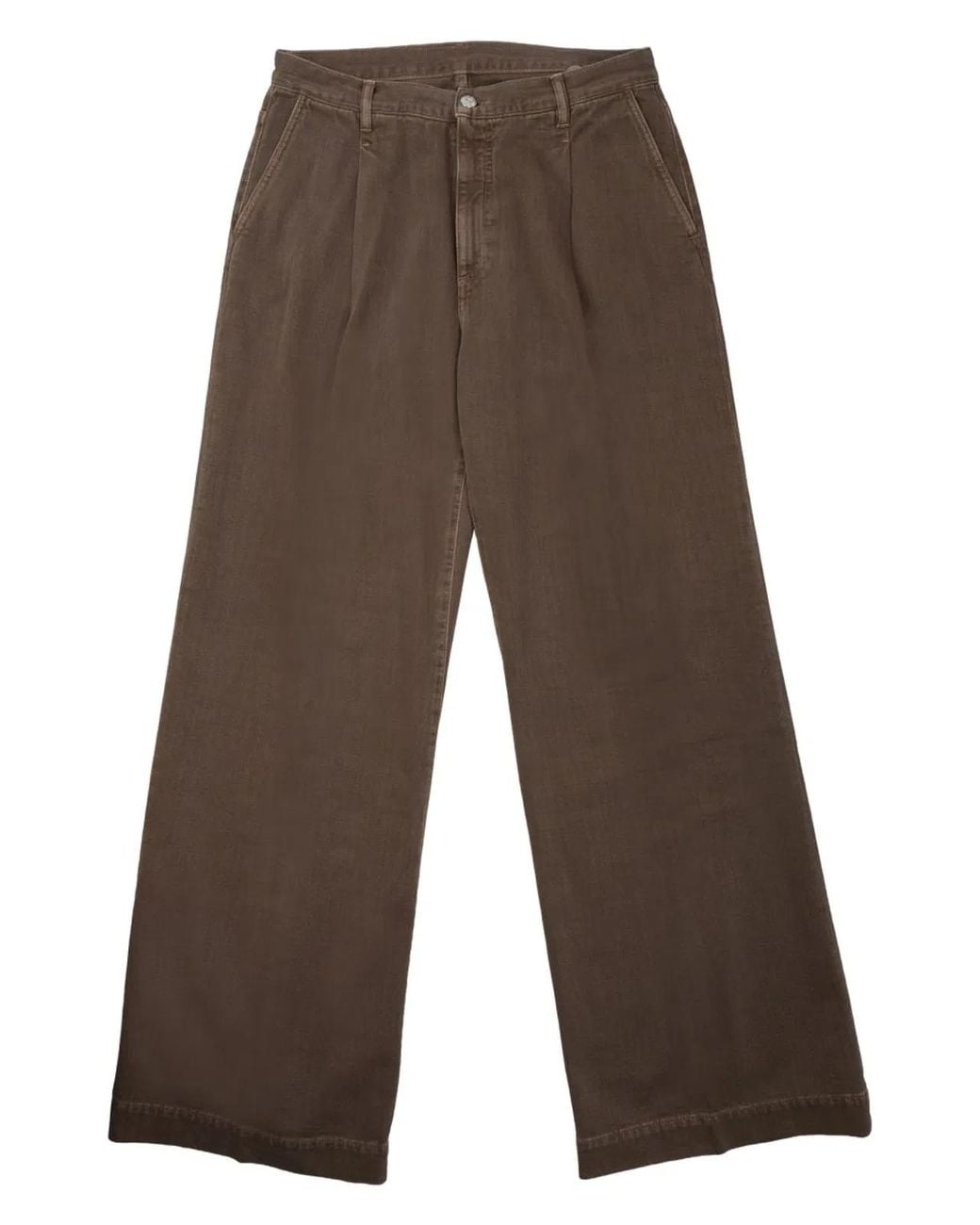 Nine:inthe:morning Brown Jeans Ampio