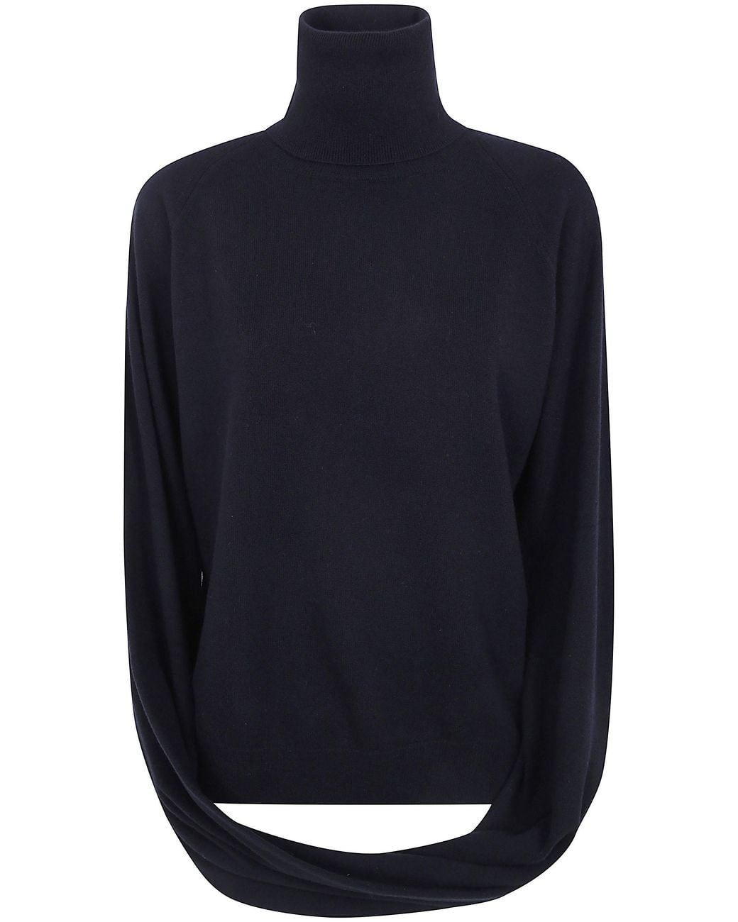 Uma Wang Blue "Wrap" Top