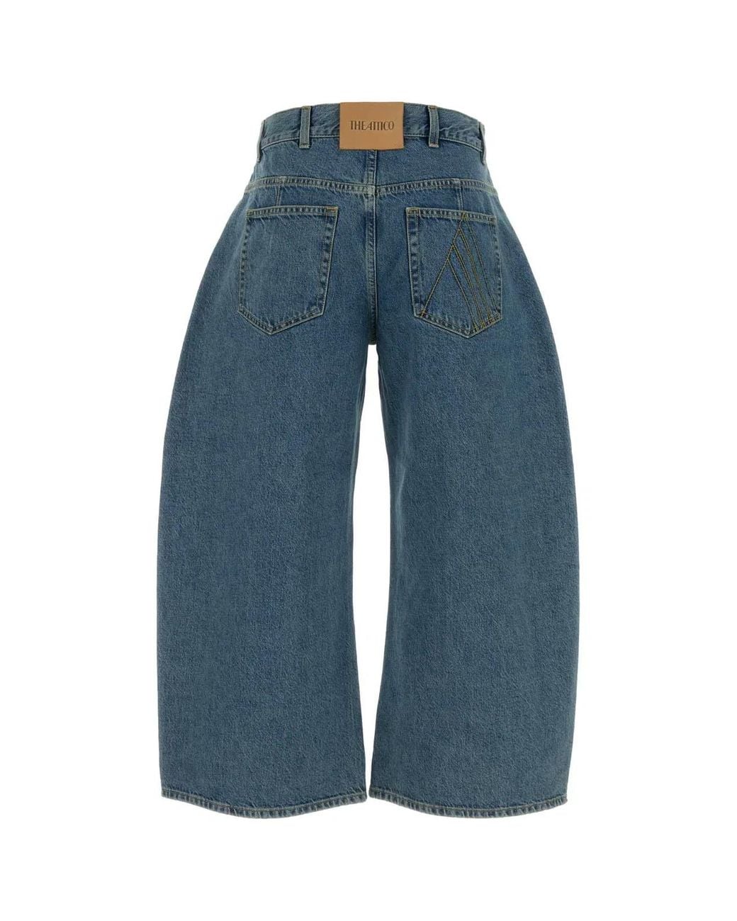 The Attico Blue Long Pant
