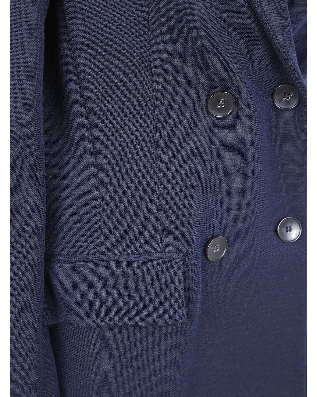 SEVENTY VENEZIA Blue Double-Breasted Tailored Blazer