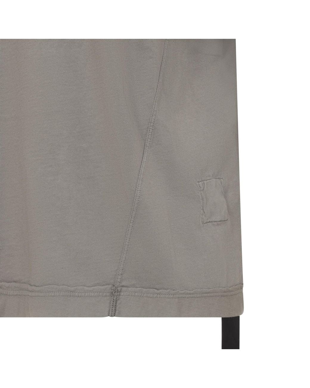 Rick Owens Gray Walrus Tshirt for men