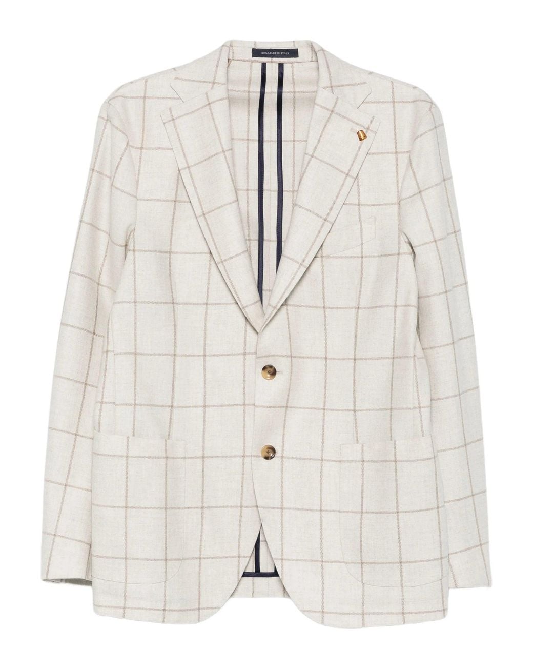 Latorre White Wool Jacket for men