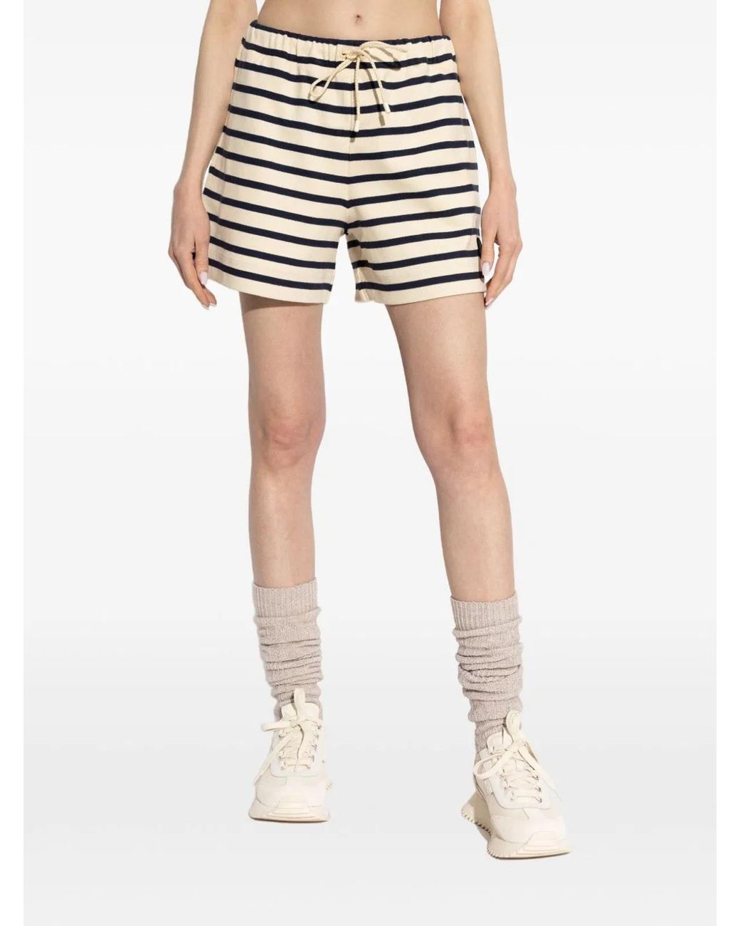 Moncler White Shorts