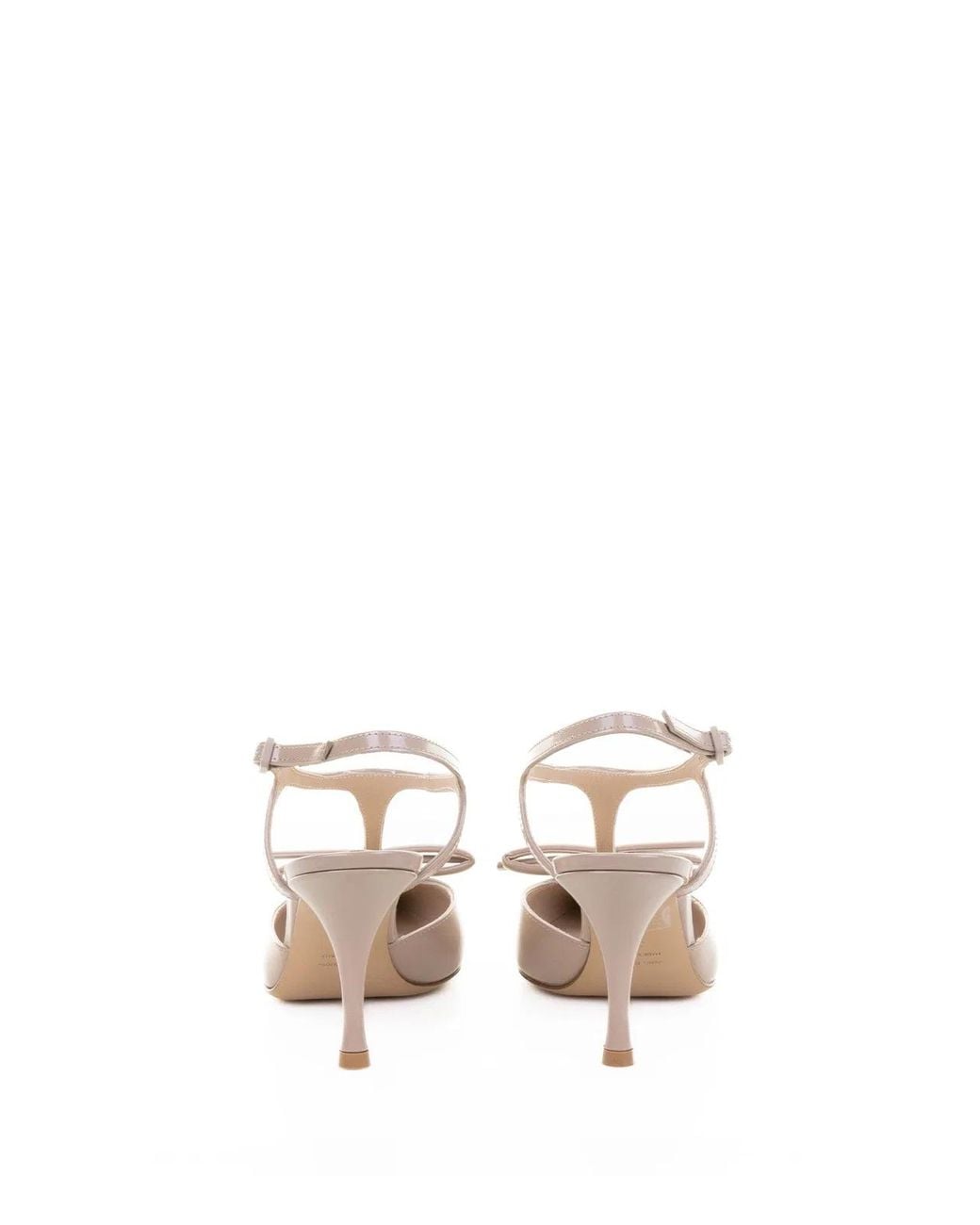 Roberto Festa Pink Brushed Leather Pumps With Bow