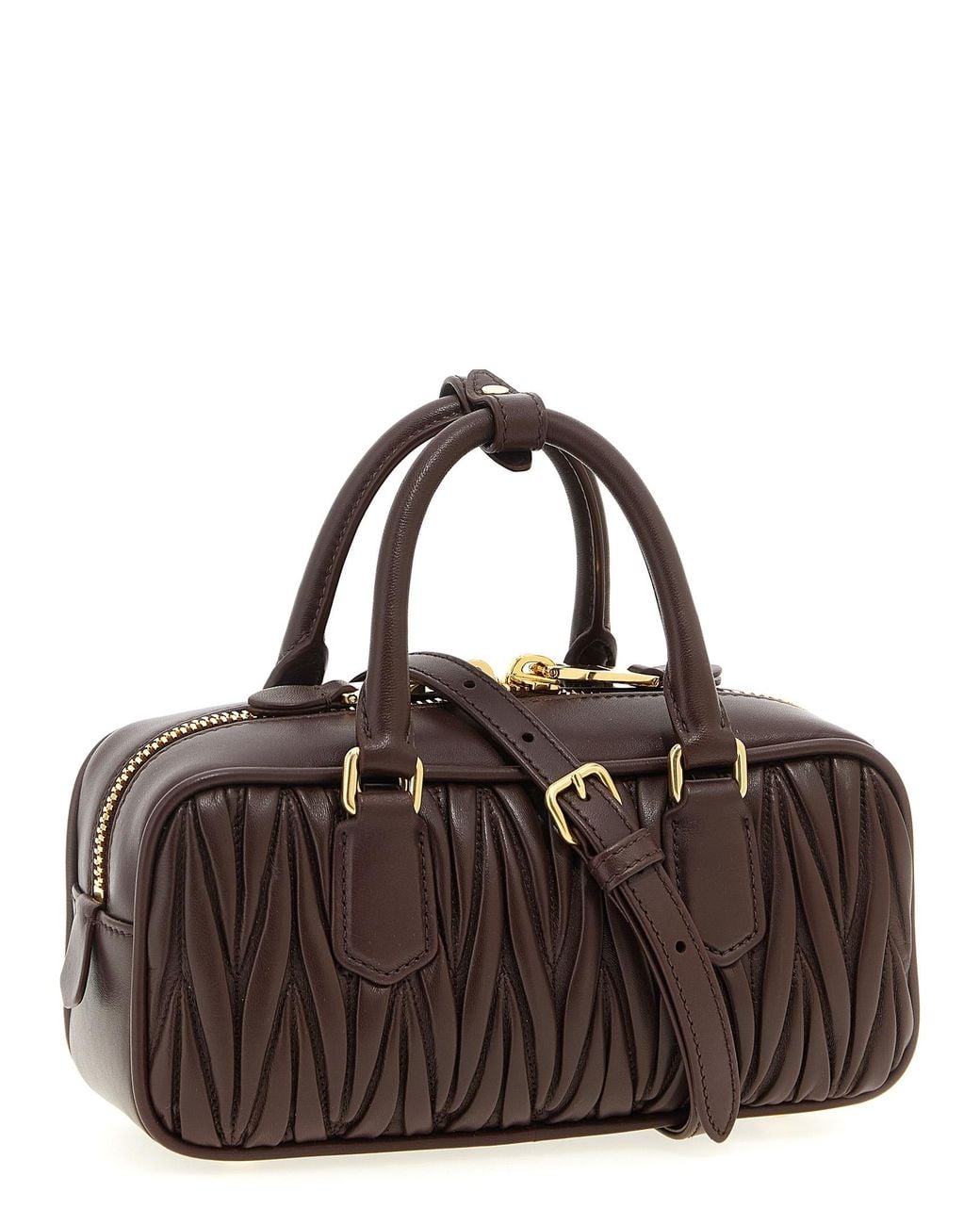 Miu Miu Brown 'Arcadie' Handbag