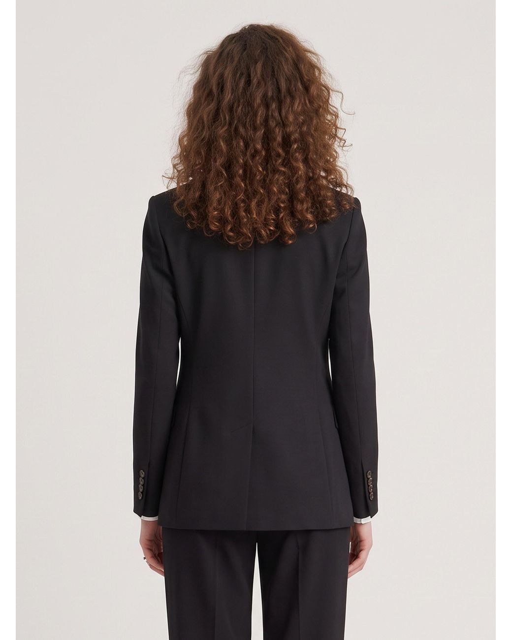 SUTTON NEW YORK Gray Single-Breasted Jacket