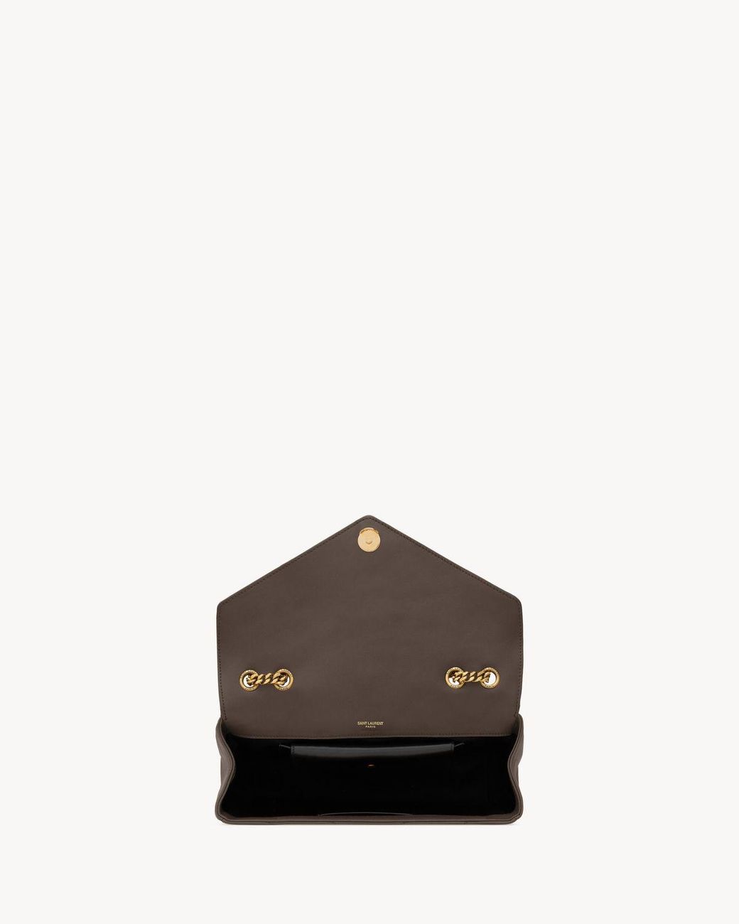 Saint Laurent Natural Loulou Shoulder Bag