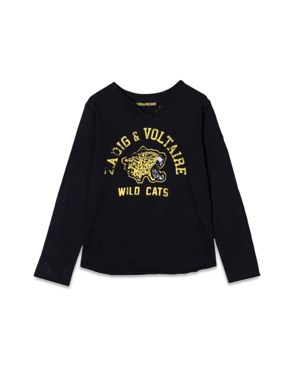 Zadig & Voltaire Black Zadig&Voltaire Maglietta A Manica Lunga