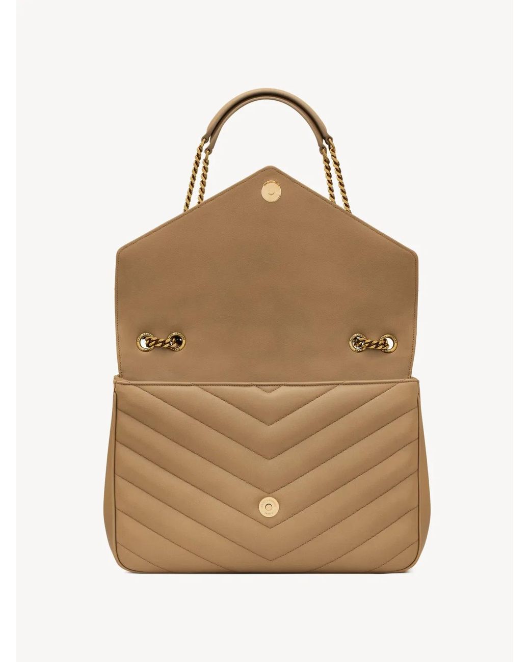 Saint Laurent Natural Loulou Large