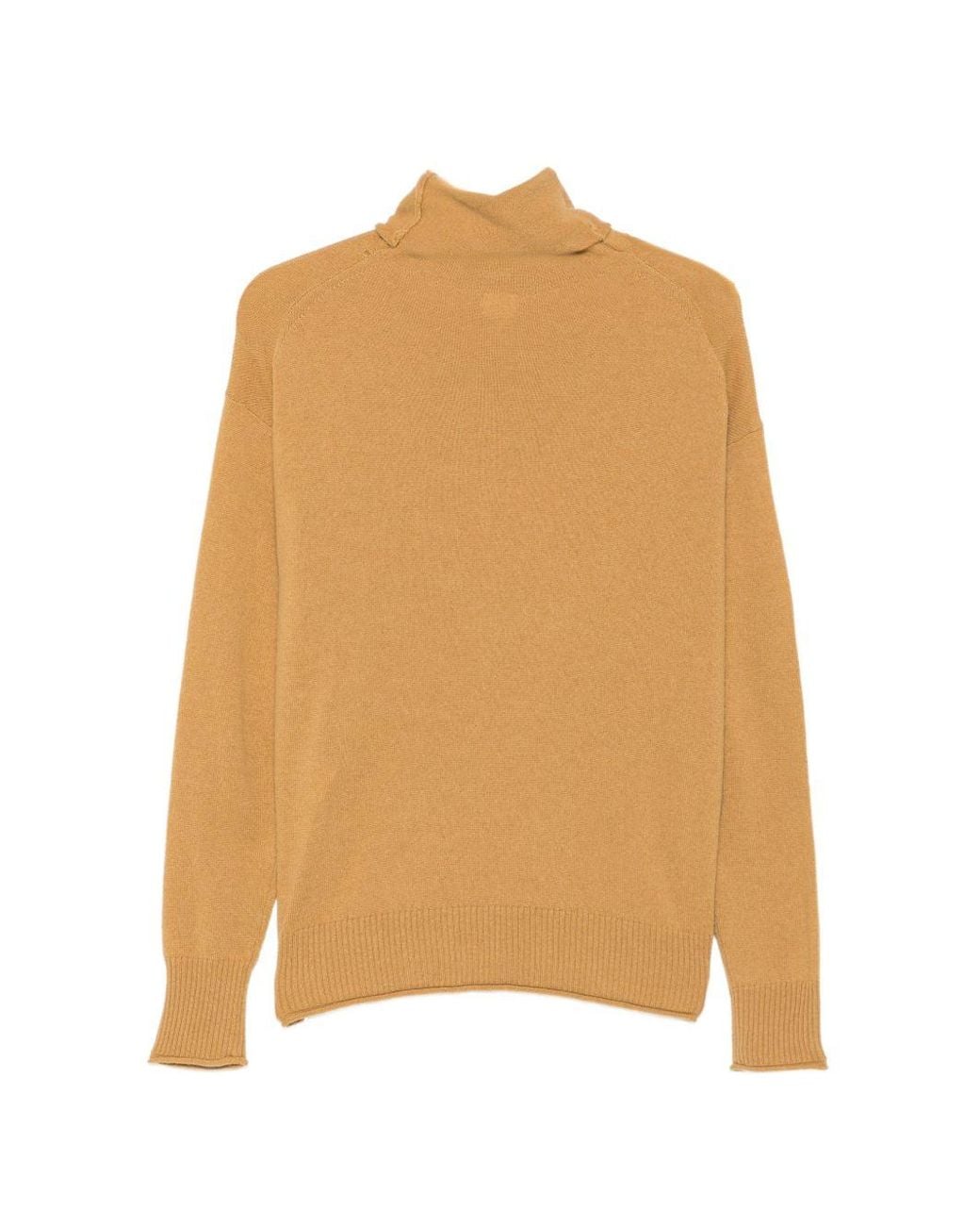 C.t. Plage Natural Cashmere Turtle-Neck Sweater