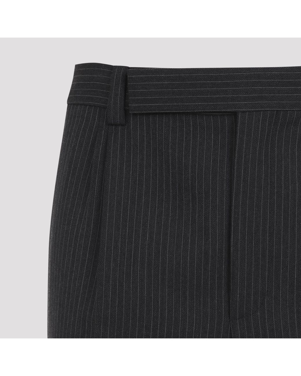 Saint Laurent Black Suit Trousers for men