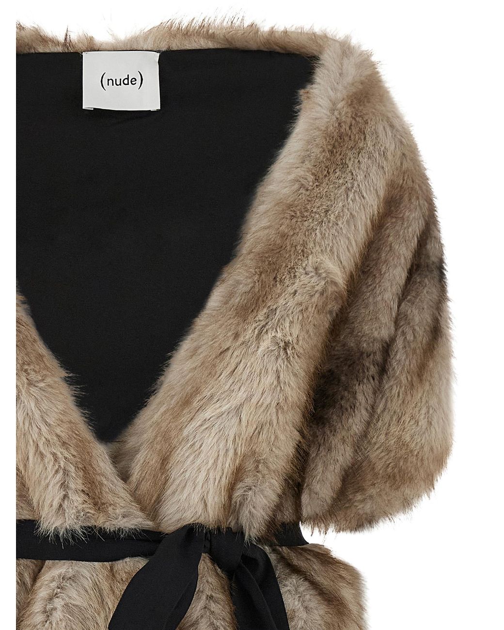 Nude Natural Eco-Fur Stole