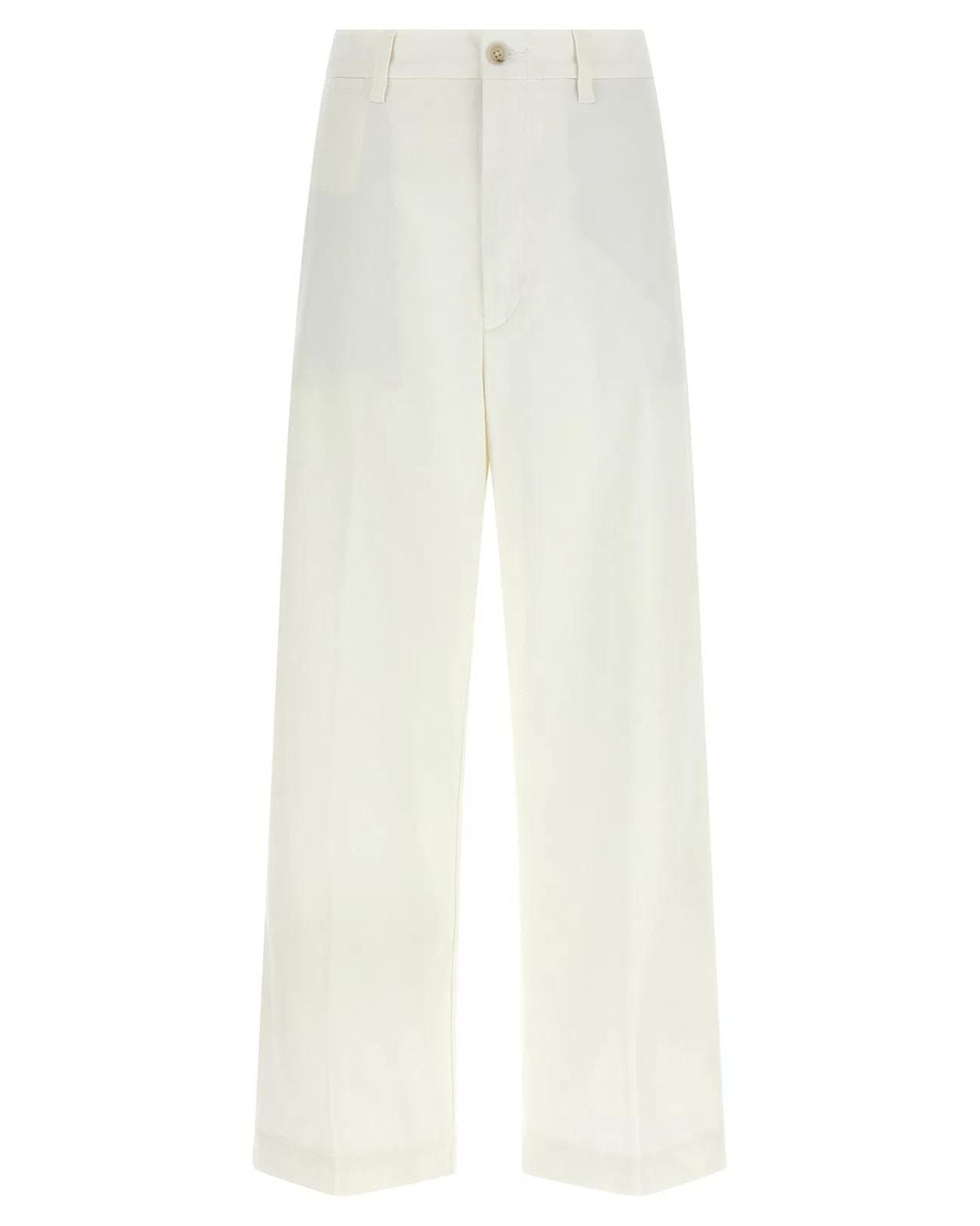 Polo Ralph Lauren White Stretch Cotton Twill Chinos