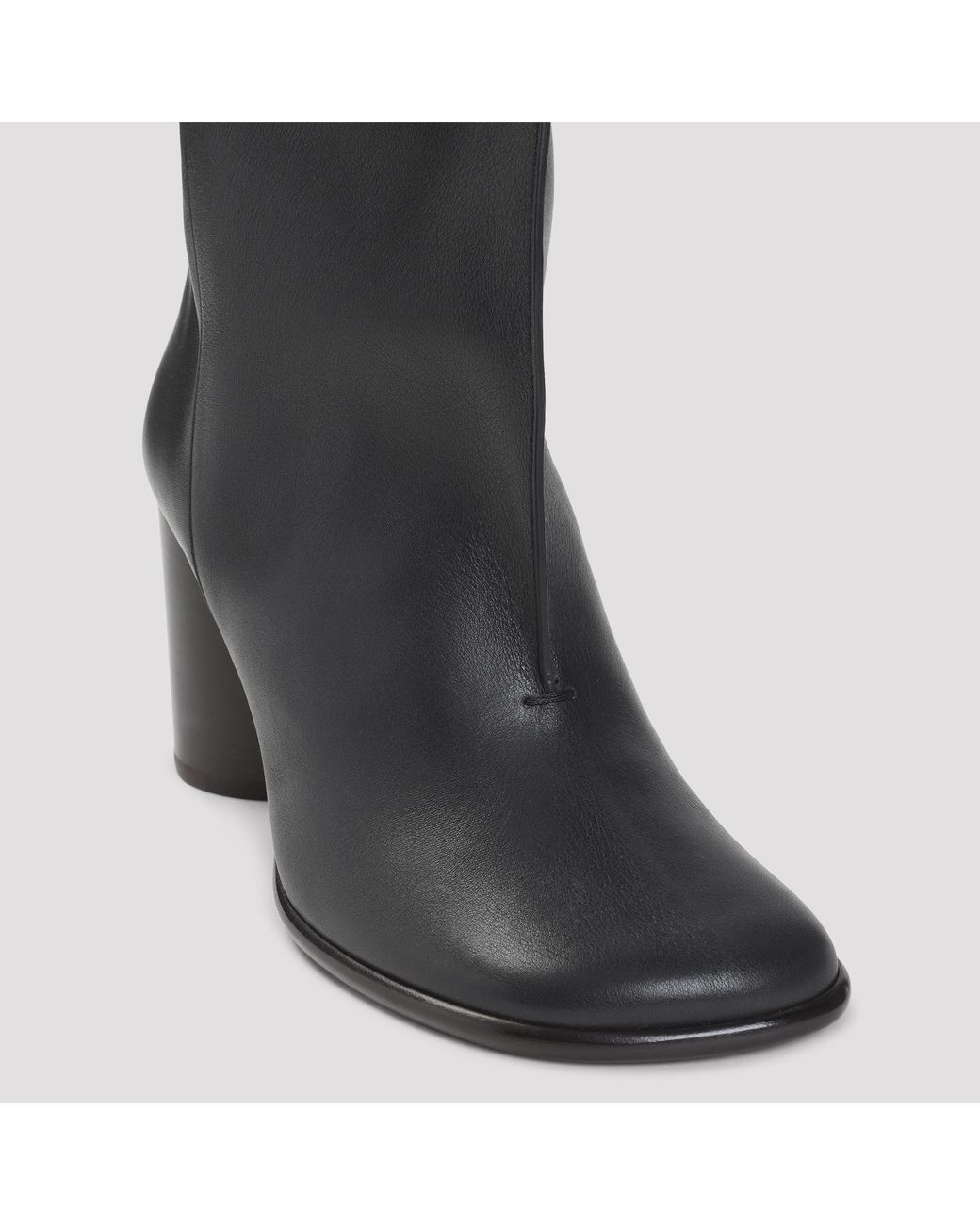 Lemaire Blue Crease Sleeve Boots