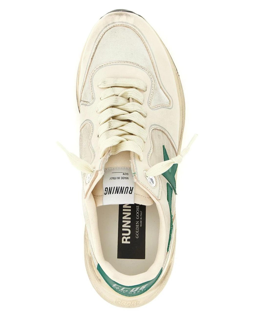 Golden Goose Deluxe Brand Metallic 'Running Sole' Sneakers for men