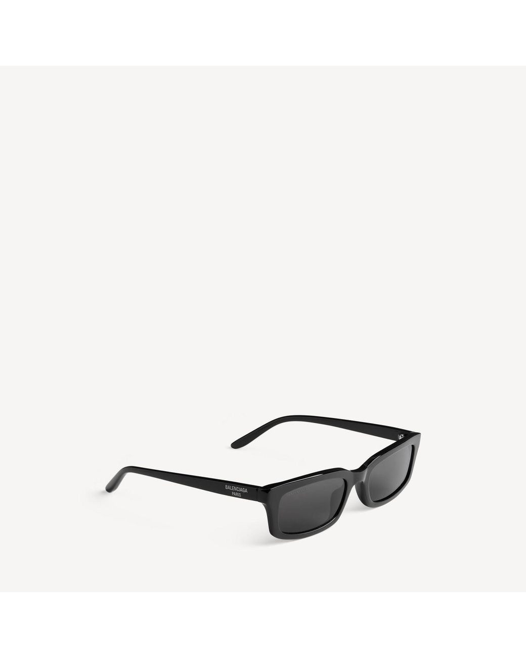Balenciaga Black Daily Rec Mini Sunglasses for men