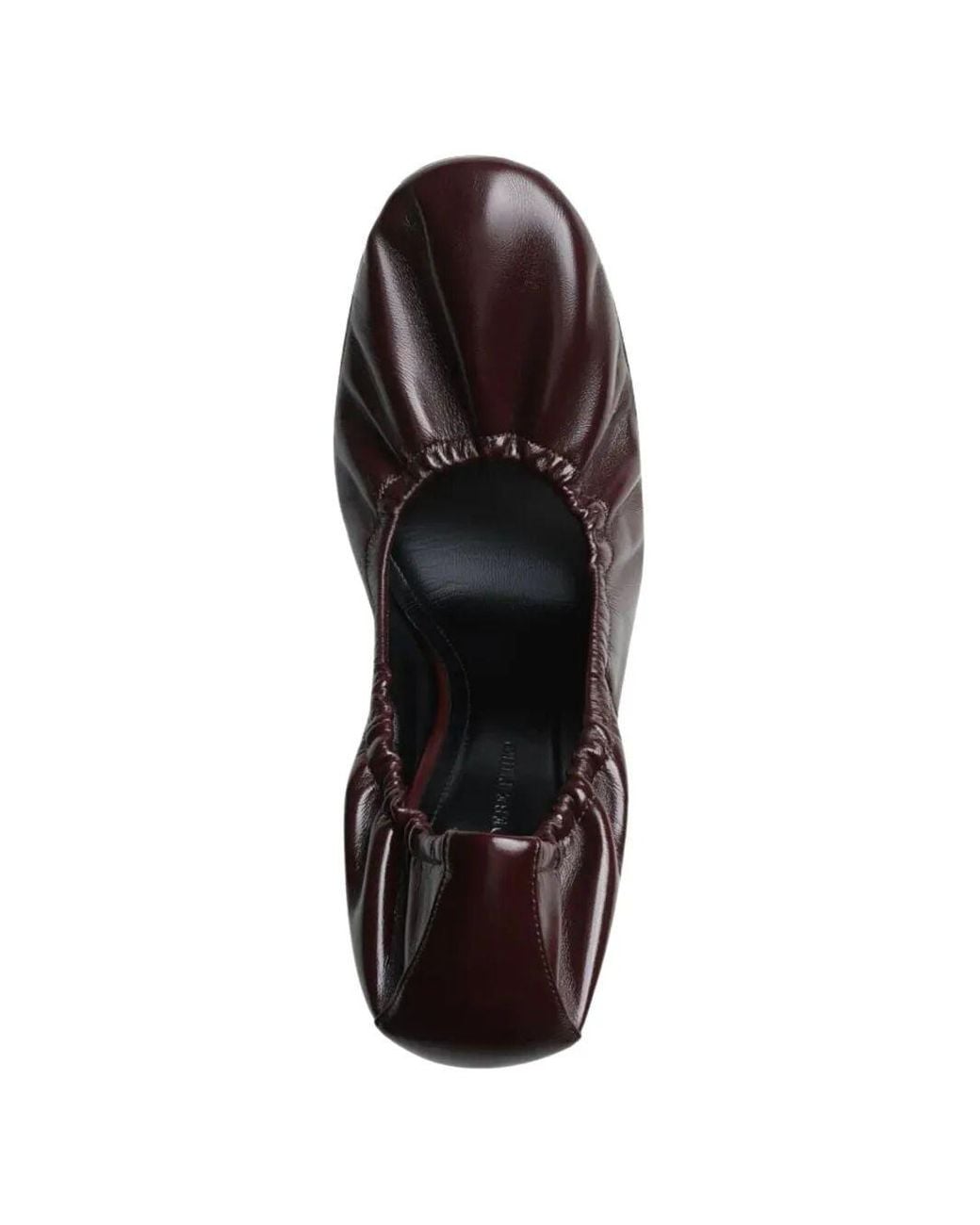 Phoebe Philo White Pucker Pump 100