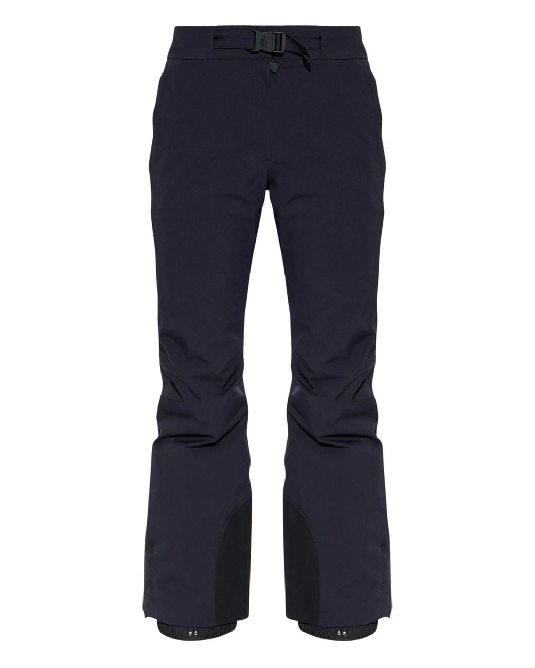 Moncler Blue Buckle-Detail Padded Trousers