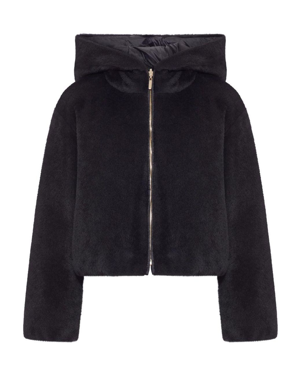 Max Mara Black Polyester Jacket