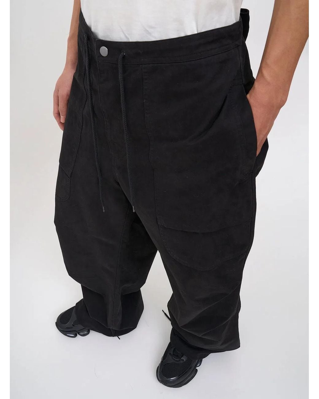 Entire studios Black Barren Cargo Pants