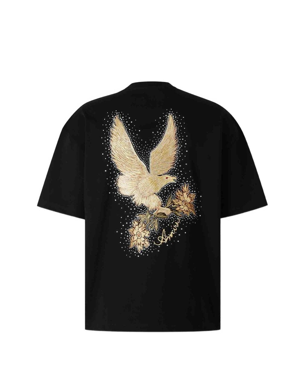 Amiri Black Script Jmodal Reg Tee for men
