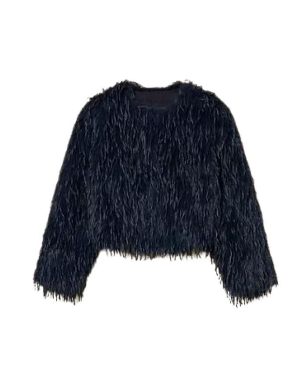 Twinset Blue Twinset Actitude Polyester Jacket