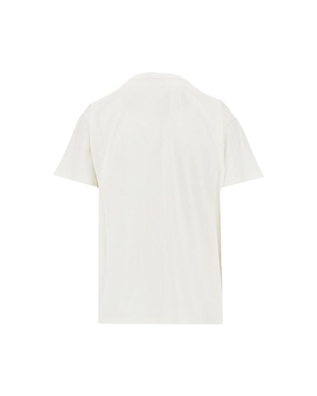 Chloé White Cherry Heart Print T-Shirt