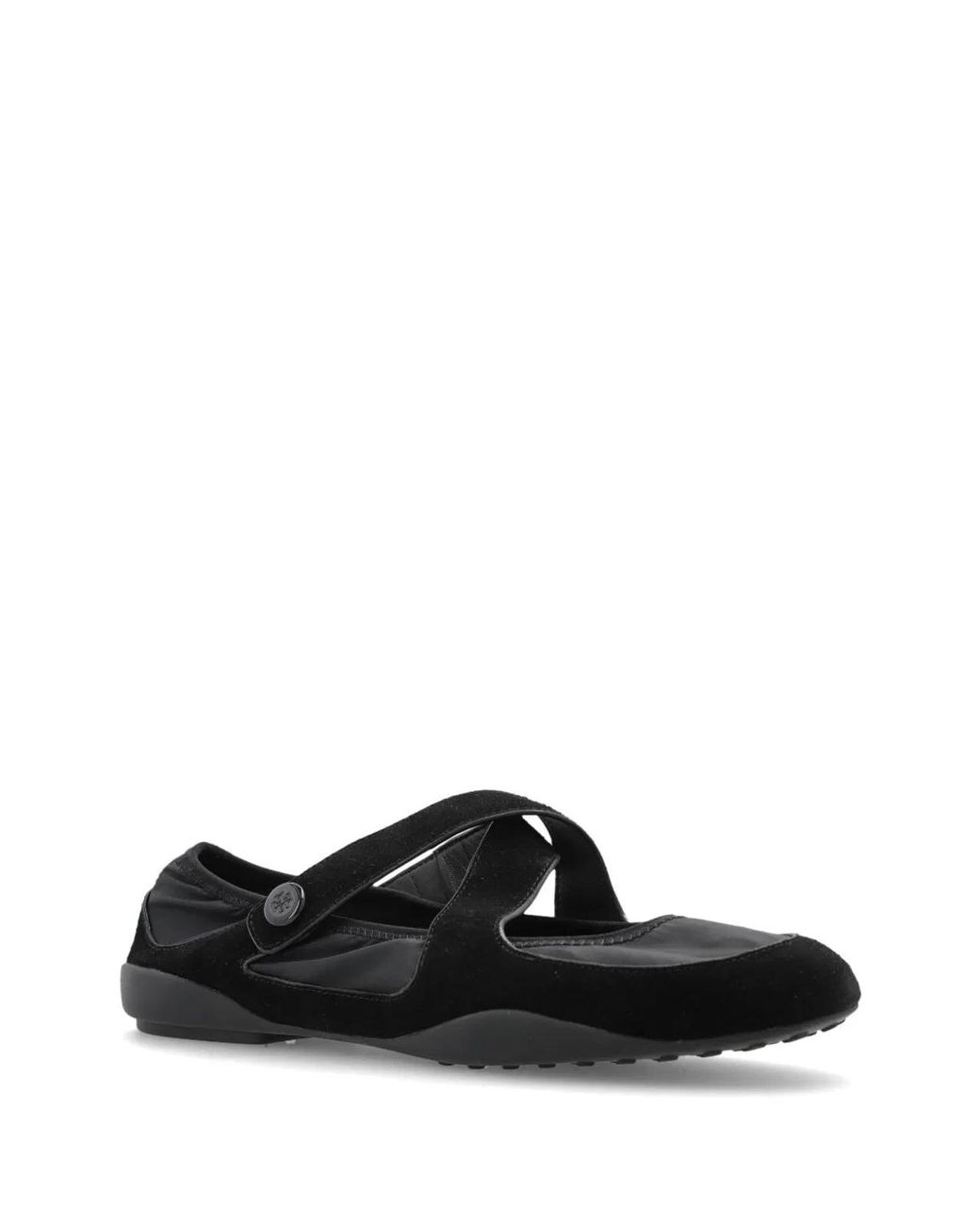 Tory Burch Black Romy Sport Ballets