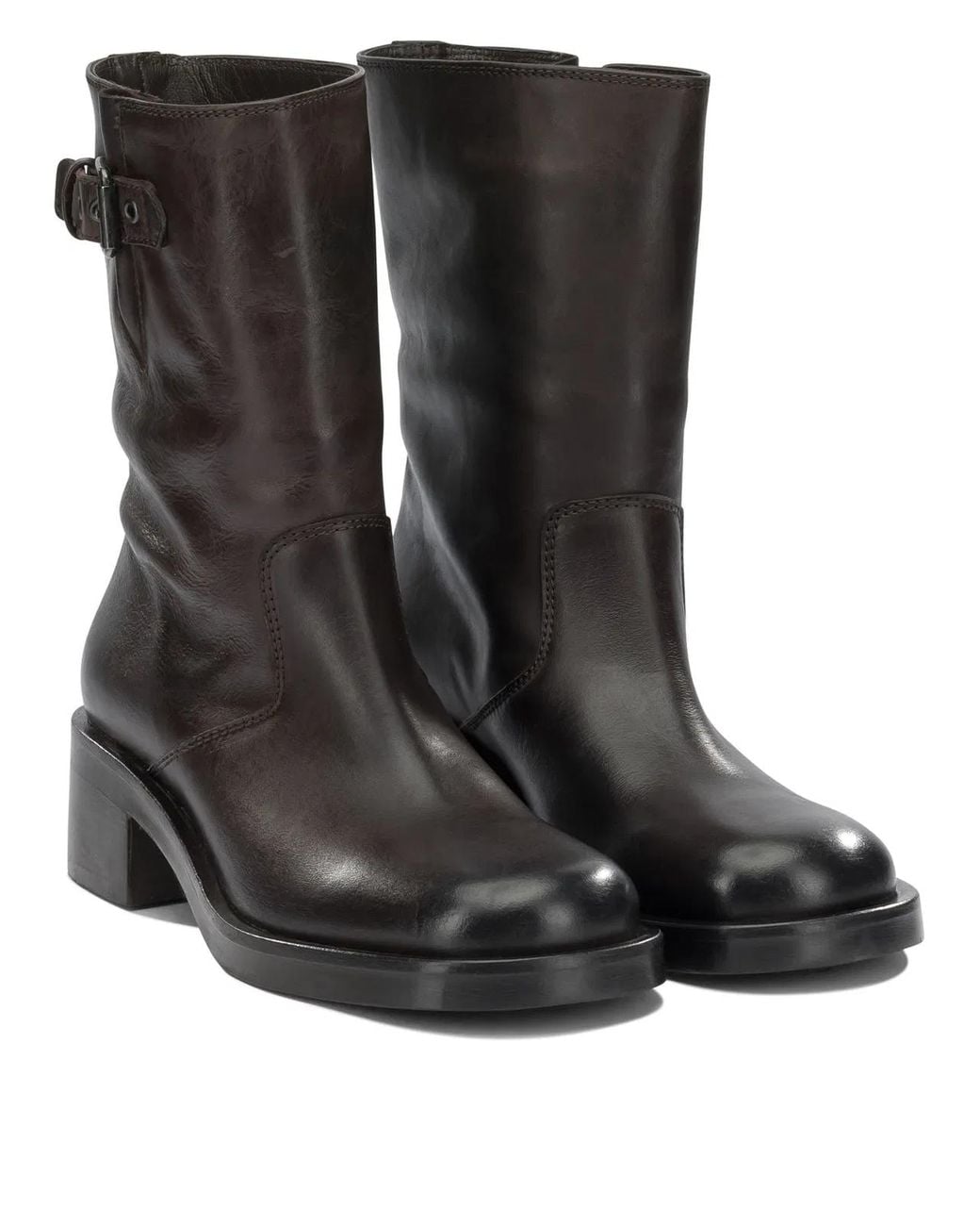 Strategia Black Boots & Ankle Boots