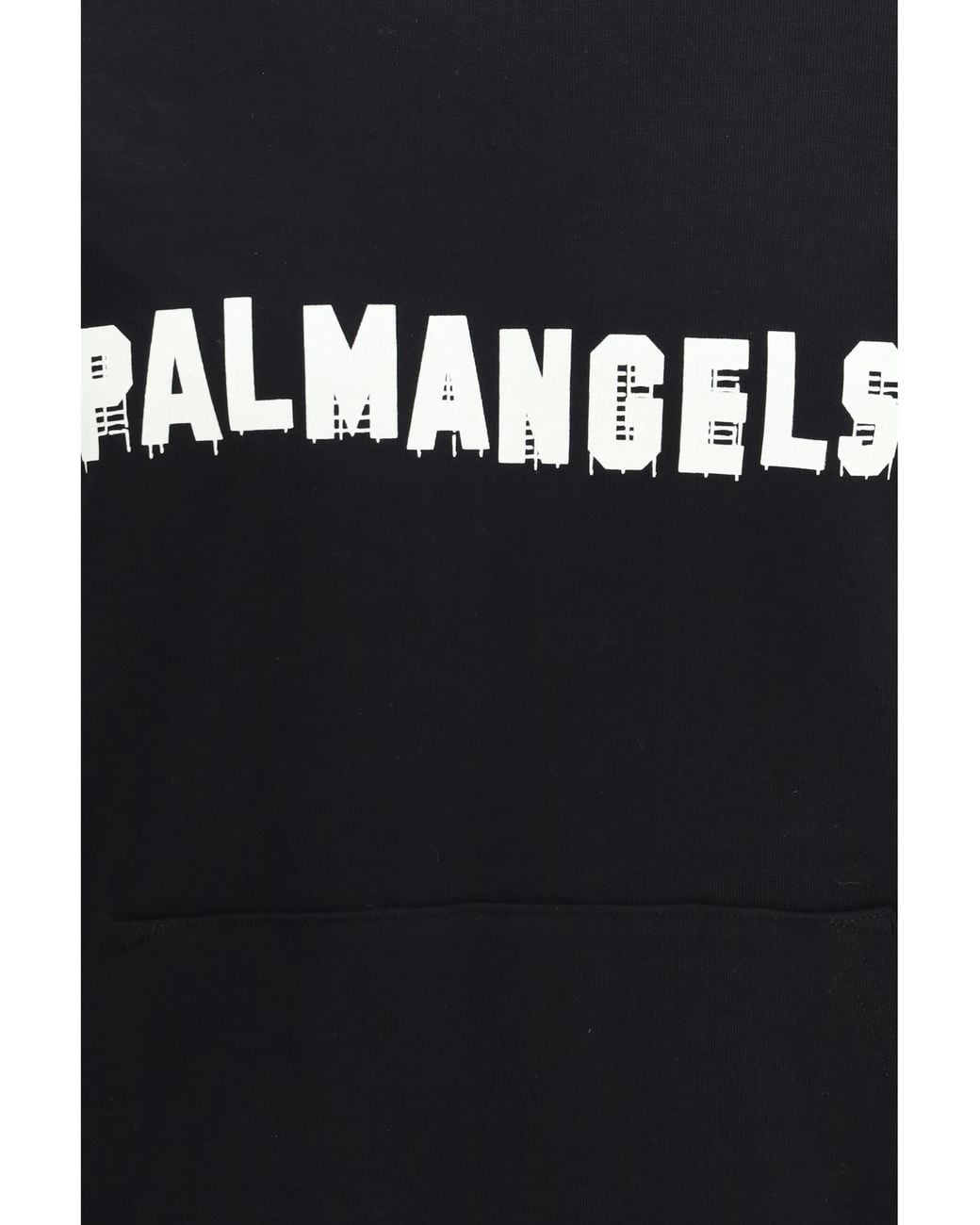 Palm Angels Black Palm Hills Hooded Sweatshirt for men