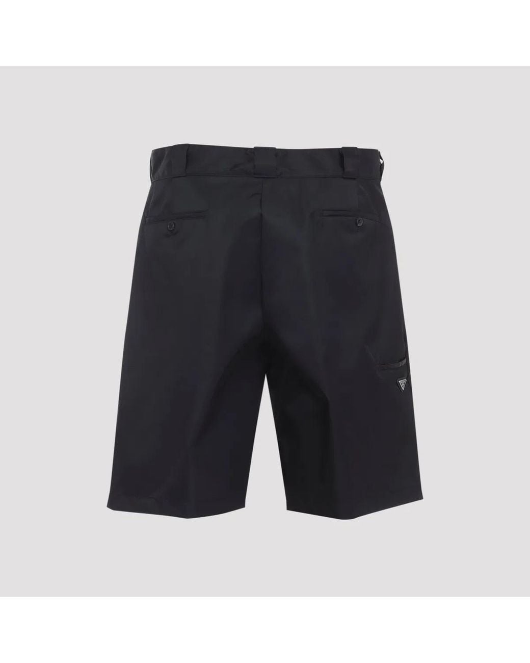 Prada Black Bermuda for men