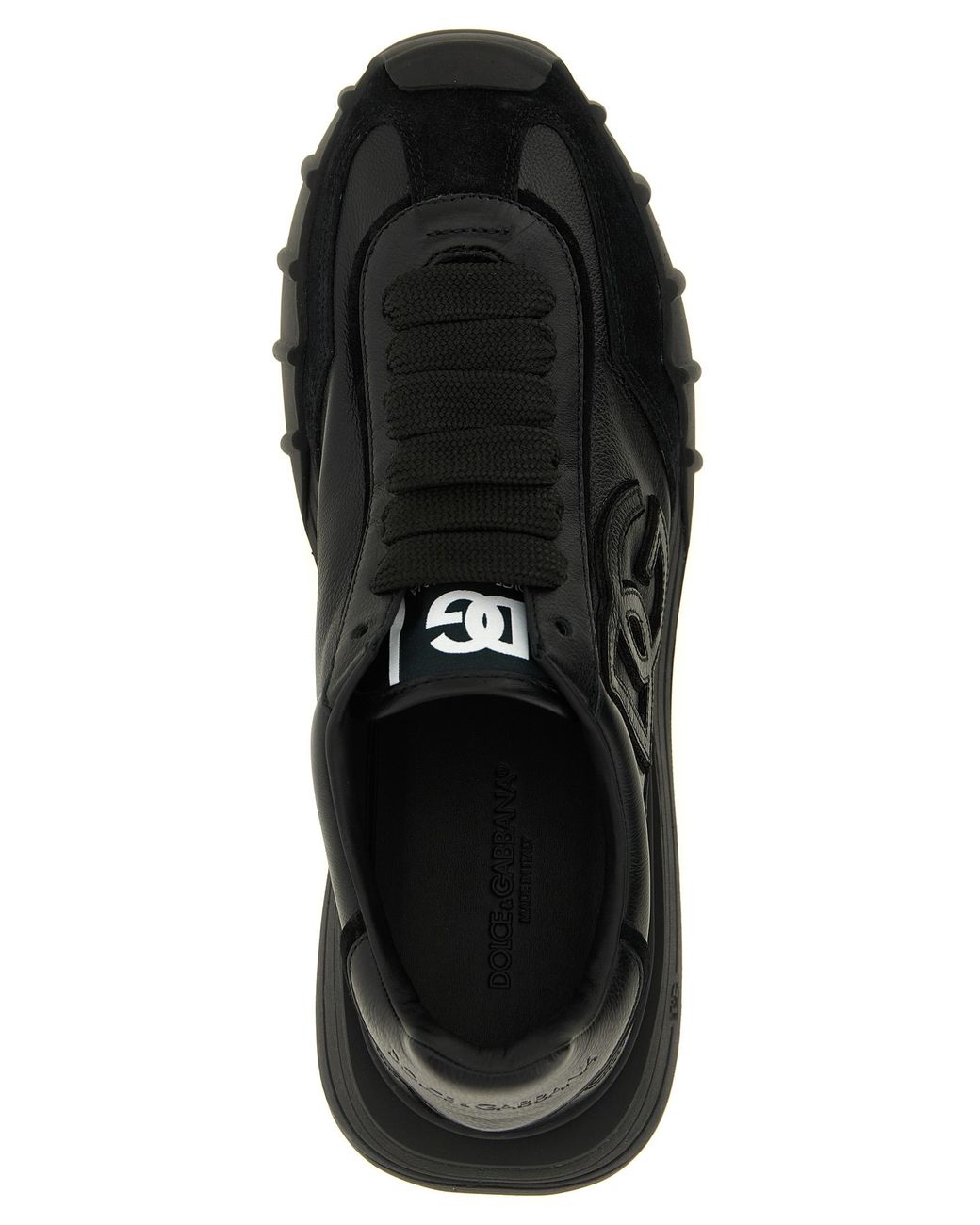Dolce & Gabbana Black Dolce & Gabbana 'Dg Athletic' Low Sneakers for men