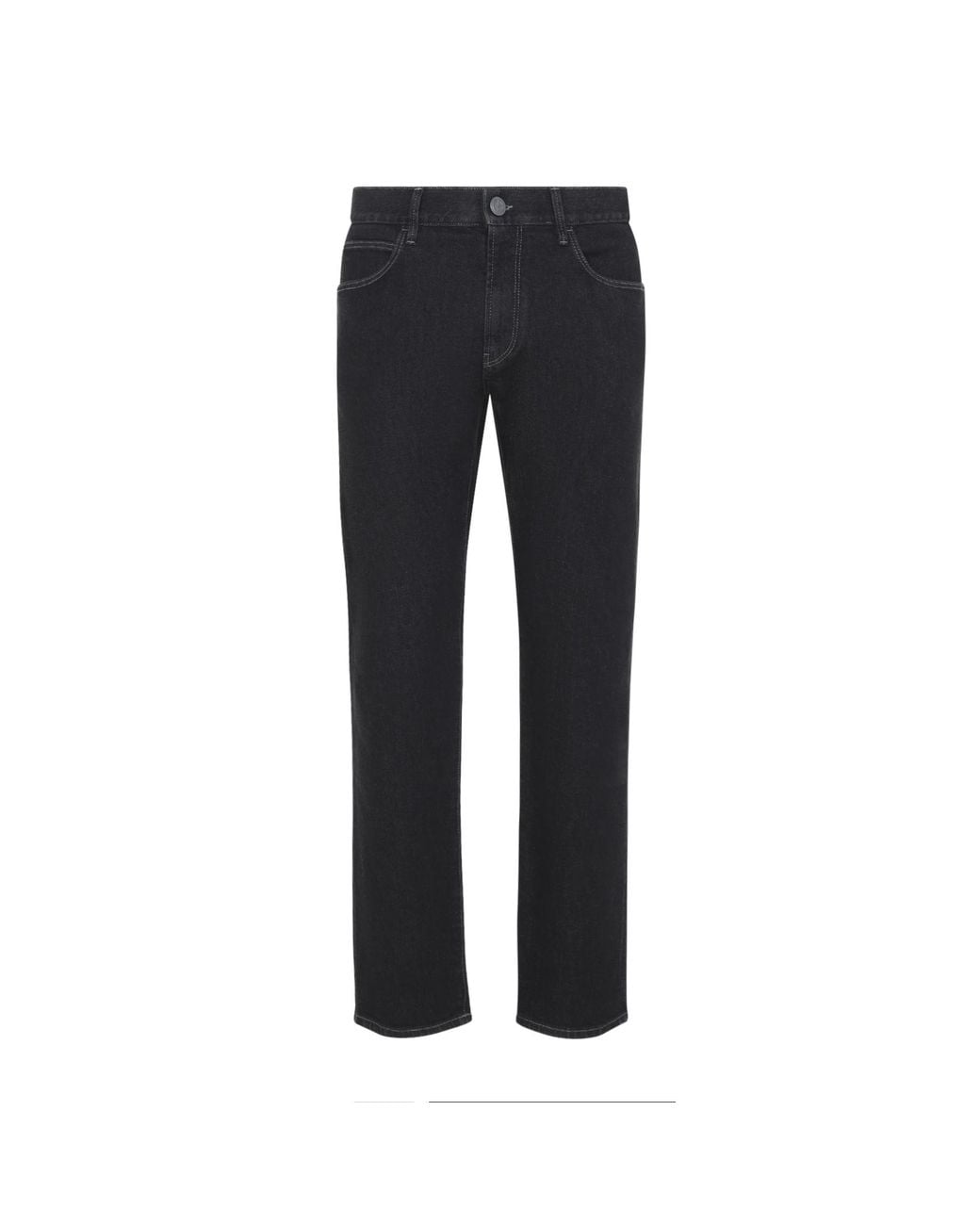 Giorgio Armani Blue Denim 5 Pocket Pants for men