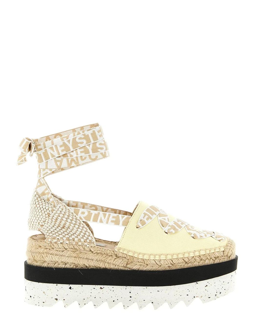 Stella McCartney Natural 'Gaia' Espadrilles