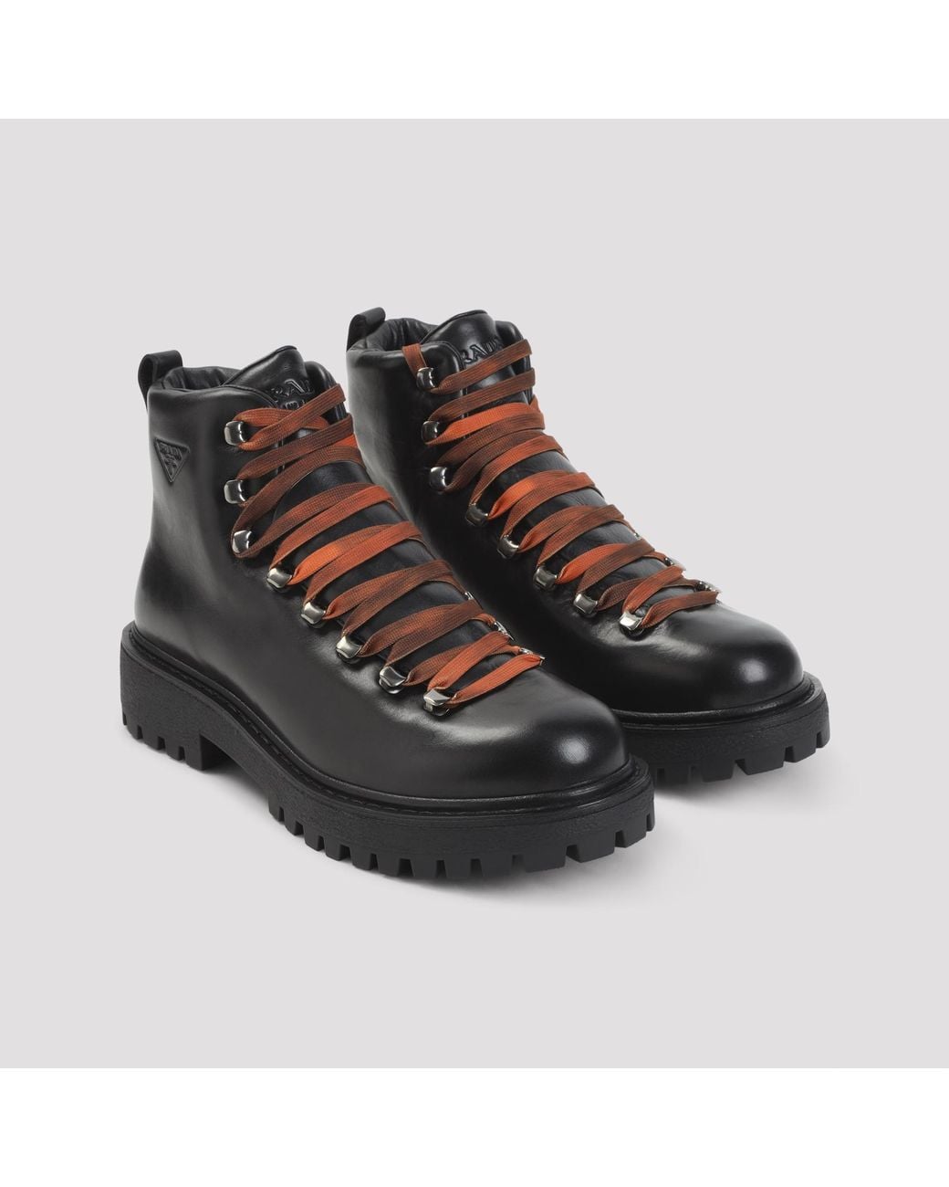 Prada Black Nero St Moritz Boots for men
