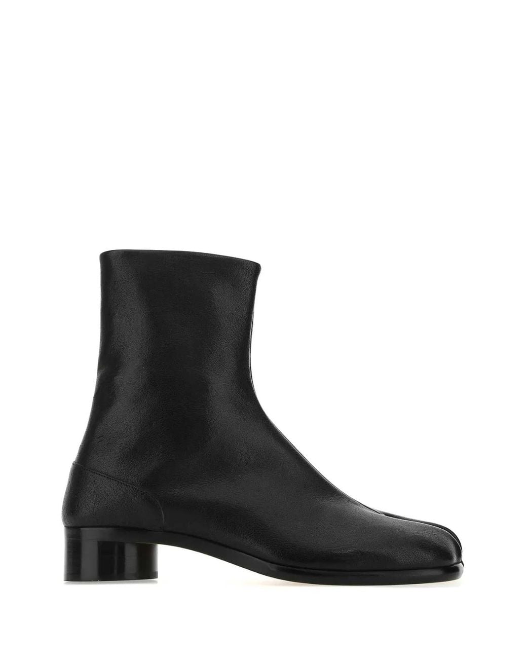 Maison Margiela Black Tabi Ankle Boot for men